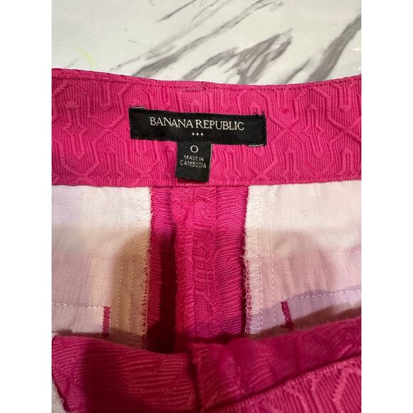 Banana Republic pink shorts size 0 - Picture 8 of 10